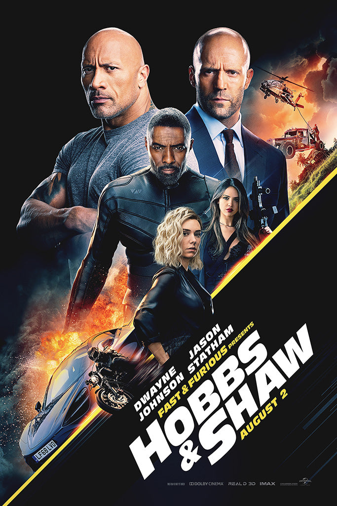 Fast & Furious Presents - Hobbs & Shaw movie poster
